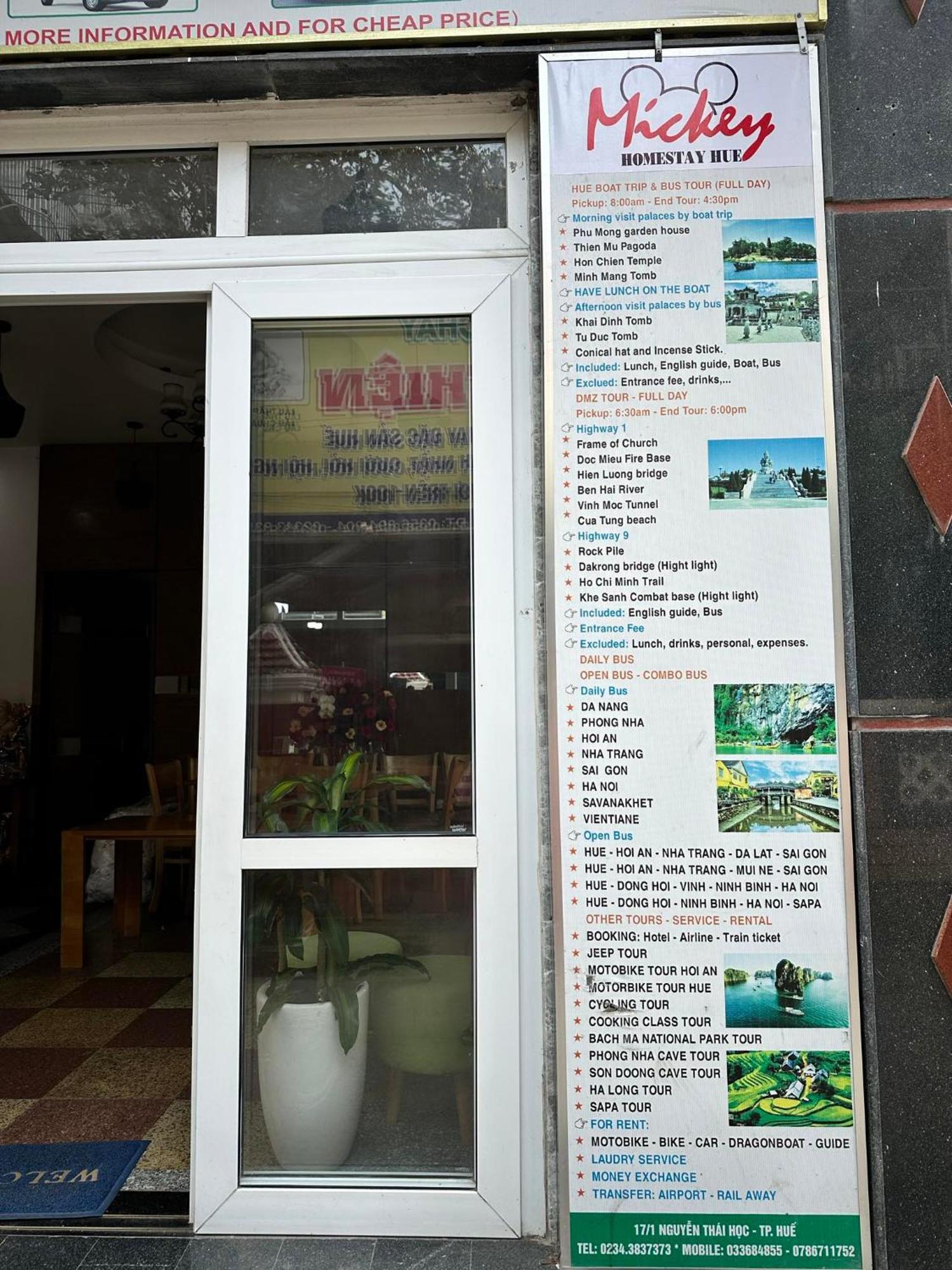 Mickey Homestay Hue Exteriör bild